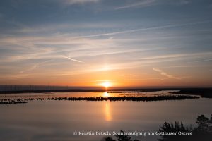 Sonnenaufgang am Cottbuser Ostsee 2 - K.Fetsch