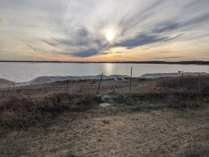 Sonnenuntergang am Ostsee am 29.1.2024 - H. Müller