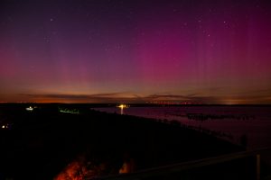 Polarlichter über dem Cottbuser Ostsee - @ Kerstin Fetsch