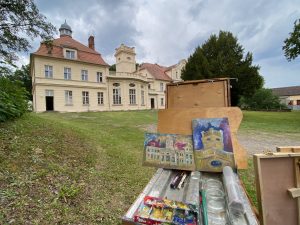 Malen in Lübbinchen - Bernd Opel