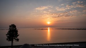 Sonnenaufgang am Cottbuser Ostsee 2 - Kerstin Fetsch