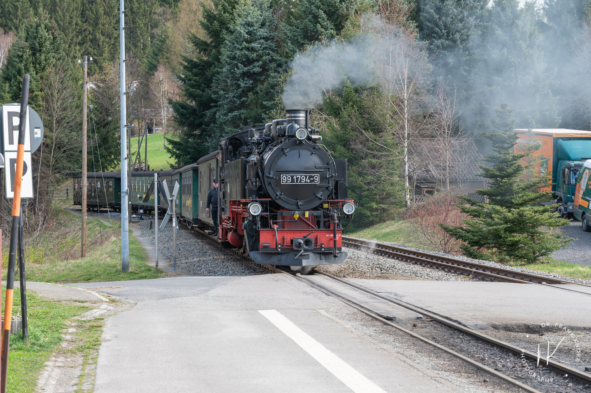 Fichtelbergbahn in Neudorf - Frank Knorr