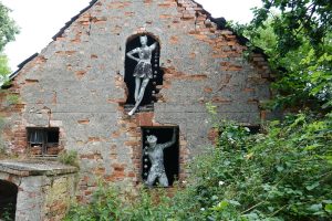 Kunst am Bau in Lasow- H. Müller