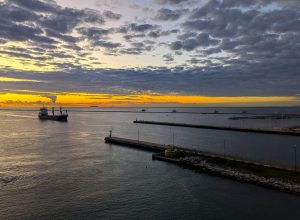 Abend auf See - H. Müller