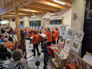 Adventsausstellung in Maust (1) H. Müller