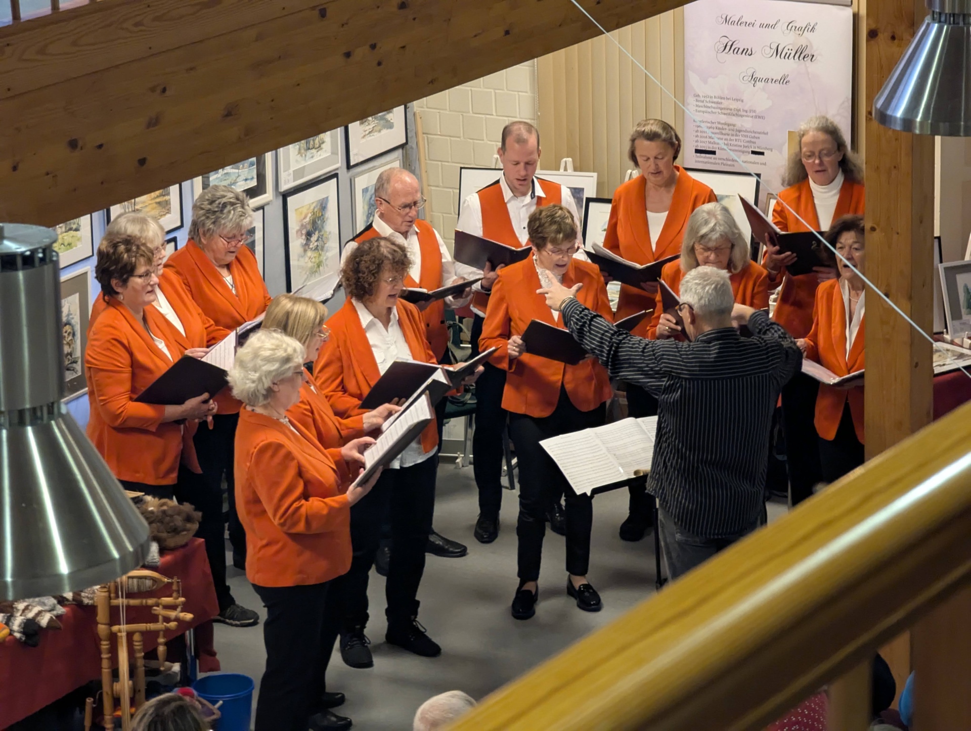 Adventsausstellung in Maust (3) H. Müller