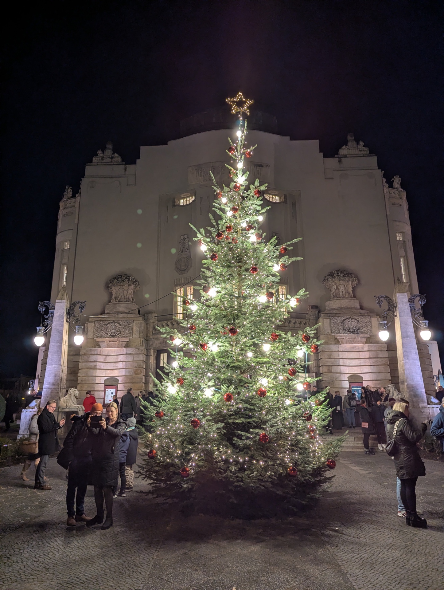Weihnachtsstimmung am Staatstheater Cottbus - H. Müller