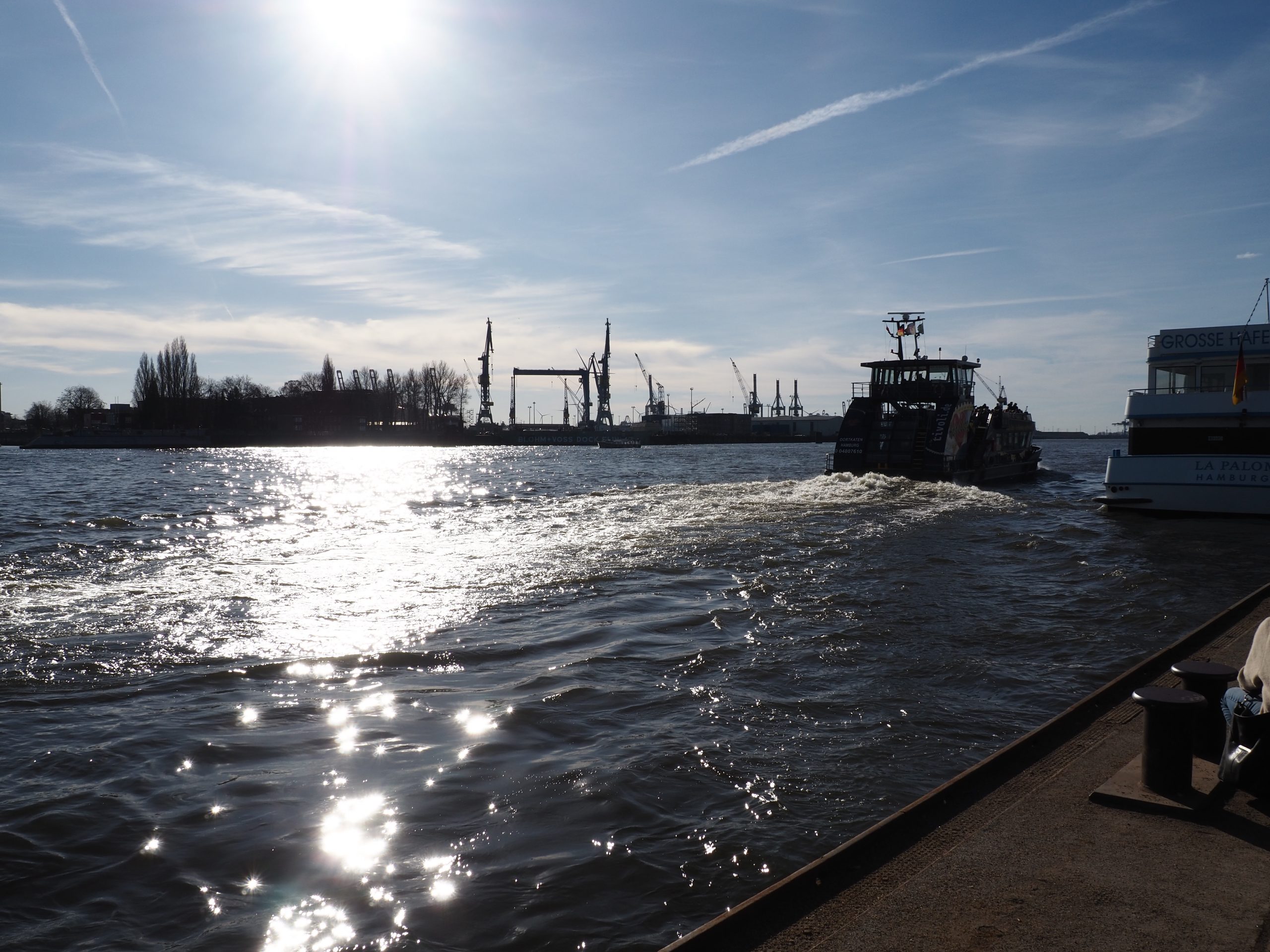 Elbe bei Hamburg - Bernd Opel