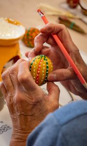 Osterbasteln in der OASE99 Peitz 2 - Kerstin Fetsch