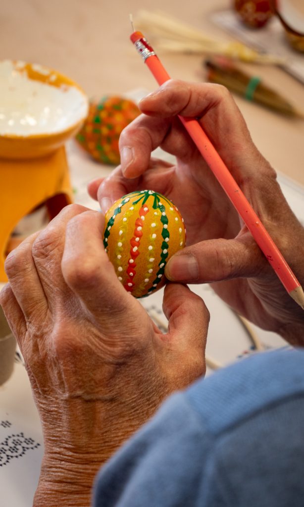 Osterbasteln in der OASE99 Peitz 2 - Kerstin Fetsch